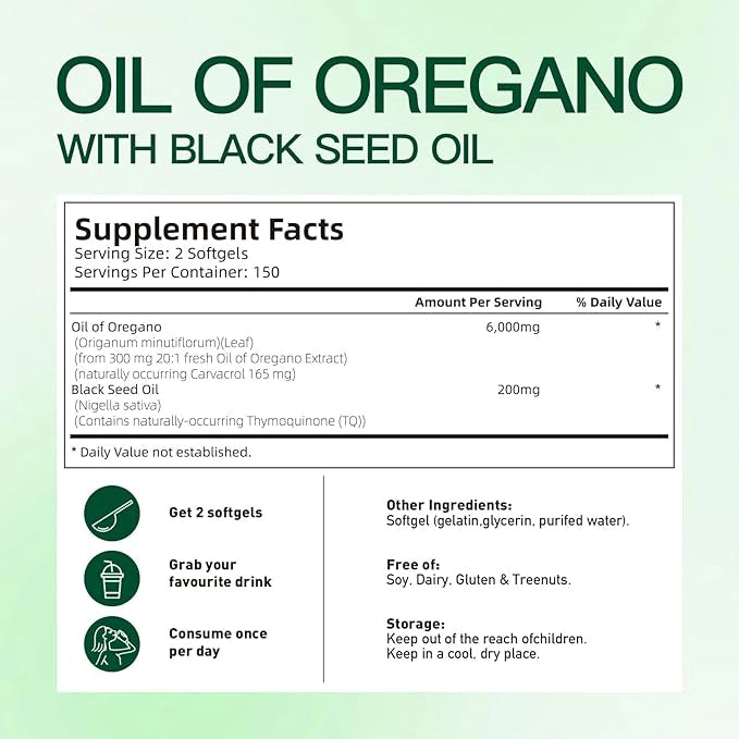 Oil of Oregano Softgels
