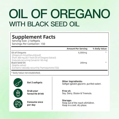 Oil of Oregano Softgels