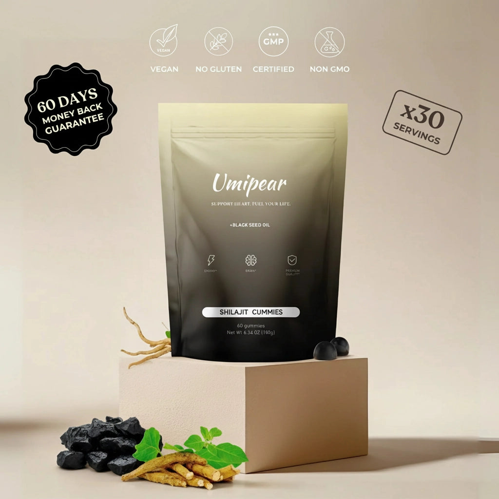 Himalayan Shilajit Gummies-Get +3" Longer & Rock Hard