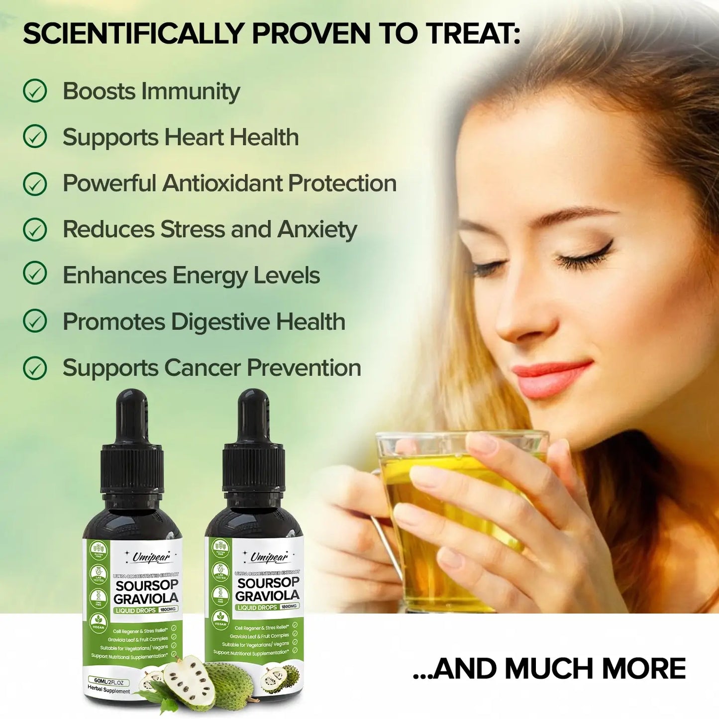 100% Pure Organic Soursop Drop