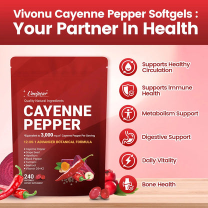 Cayenne Pepper Softgels