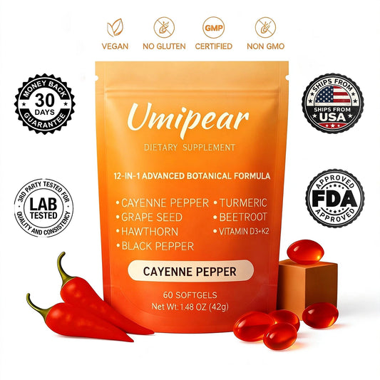 New Plus Cayenne Pepper Softgels