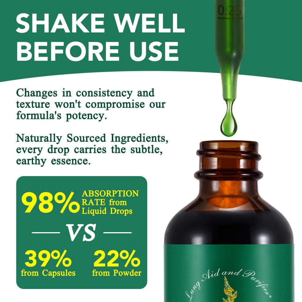 Maximum Potency Mullein Drops for Smokers