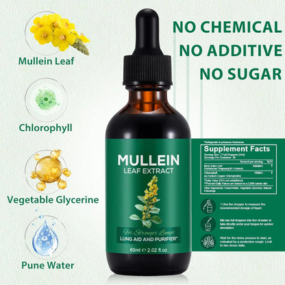 Maximum Potency Mullein Drops for Smokers