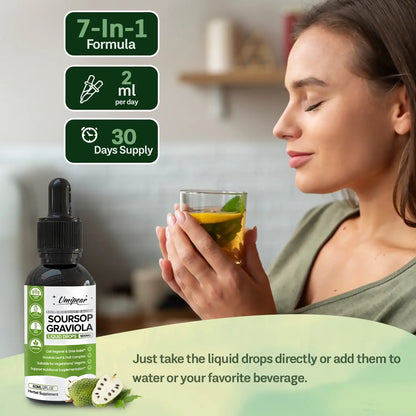 100% Pure Organic Soursop Drop