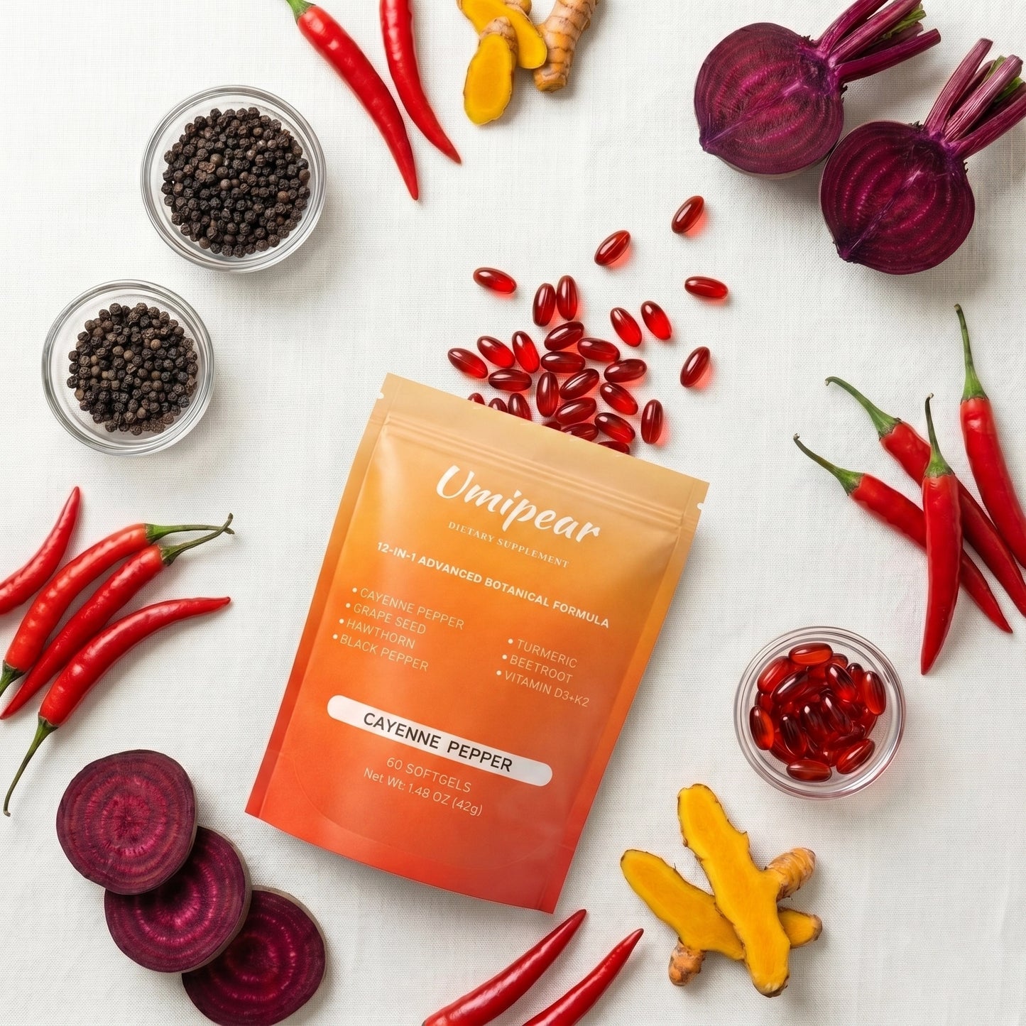 PRIME Cayenne Metabolic Softgels