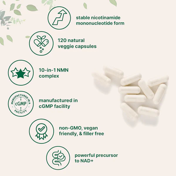 NMN NAD+ Longevity Capsules