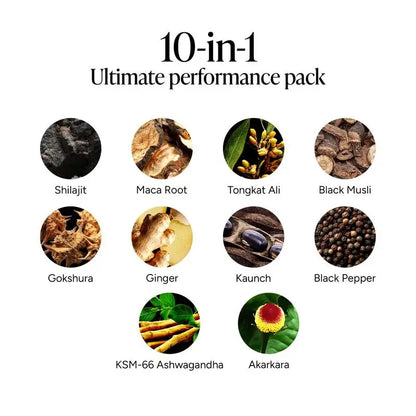 10-in-1 Alpha Shilajit Gummies