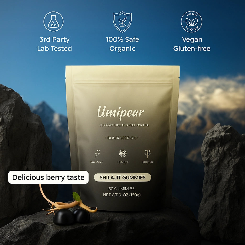 Himalayan Shilajit Gummies-Get +3" Longer & Rock Hard