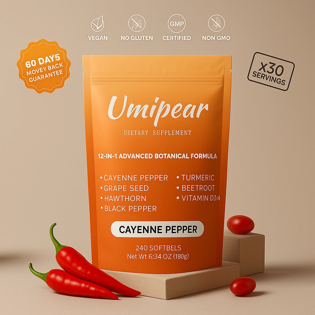 New Plus Cayenne Pepper Softgels
