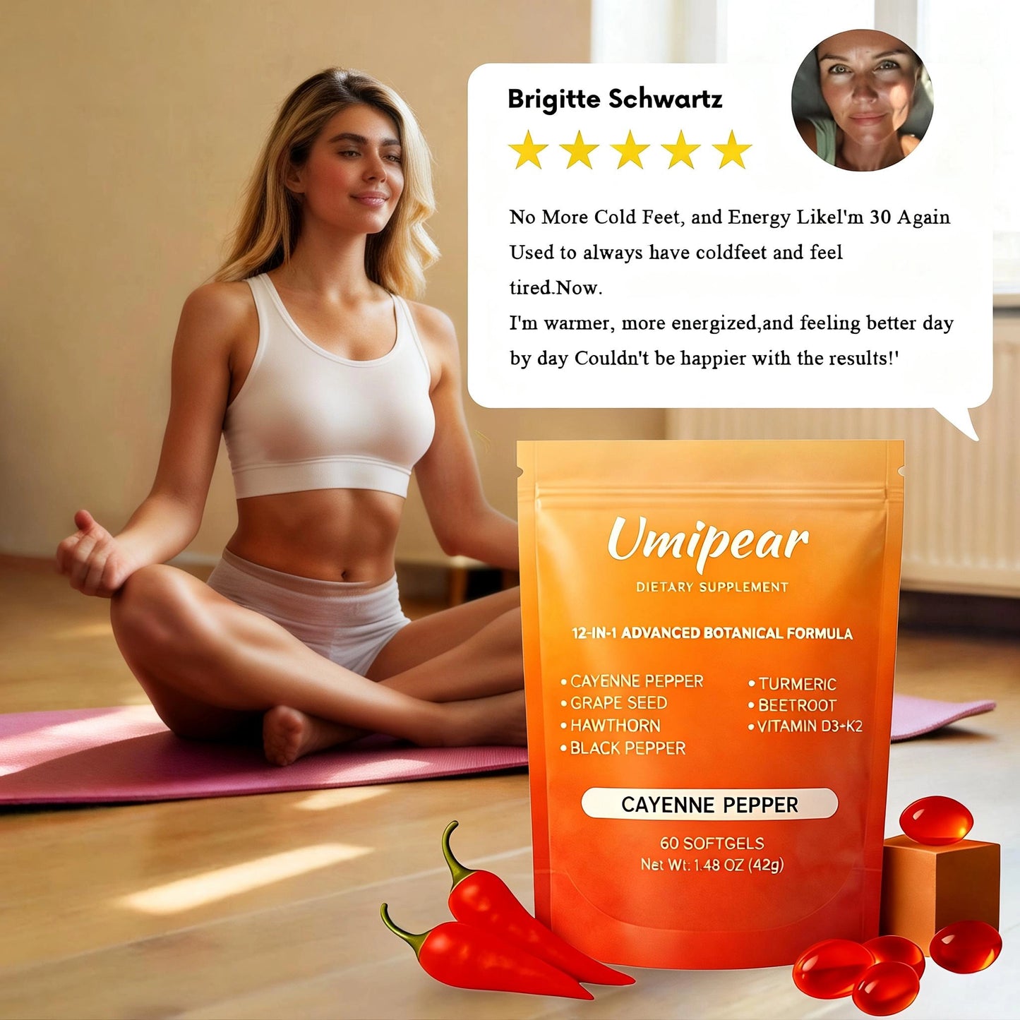 New Plus Cayenne Pepper Softgels